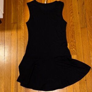 Chic Black Sleeveless Mini Dress
